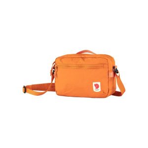 Saszetka Fjallraven High Coast Crossbody - sunset orange. Brązowe nerki i saszetki Fjällräven, bez wzorów. Za 225,99 zł.