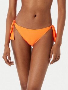 Selmark Dół od bikini BN307 Pomarańczowy. Brązowe bikini Selmark, bez wzorów, z syntetyku. Za 199,99 zł.