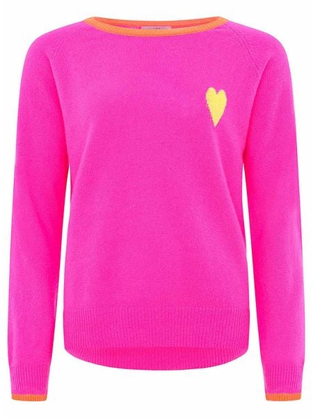 Zwillingsherz Kaszmirowy sweter w kolorze różowym rozmiar: S. Różowe swetry oversize Zwillingsherz, s, bez wzorów, z kaszmiru, bez ramiączek. Za 462,29 zł.