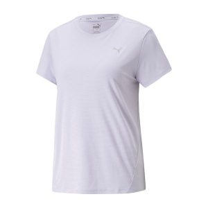 Koszulka do biegania damska PUMA Run Favorite. Czerwone bluzki Puma, xs, bez wzorów, sportowe, bez kołnierzyka, bez ramiączek. Za 59,99 zł.