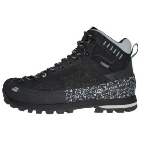 Buty trekkingowe Alpine Pro Greve Vibram. Czarne buty trekkingowe Alpine Pro, bez zapięcia. W wyprzedaży za 399,00 zł.