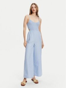 Billabong Sukienka letnia EBJWO03003 Niebieski Regular Fit. Niebieskie kombinezony Billabong, na lato, s, bez wzorów, z bawełny, bez kołnierzyka, bez ramiączek. Za 229,99 zł.