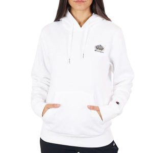 Bluza dresowa damska Champion Sweatshirt HD. Czarne bluzy Champion, xs, bez wzorów, z bawełny, bez kaptura. Za 207,00 zł.