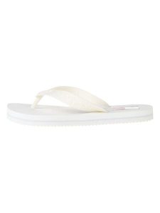 Tommy Hilfiger Shoes Japonki w kolorze kremowym rozmiar: 36. Brązowe klapki Tommy Hilfiger Shoes, bez wzorów, z otwartym noskiem, bez obcasa. Za 73,99 zł.