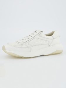 Paul Green Skórzane sneakersy w kolorze białym rozmiar: 38. Białe trampki Paul Green, bez wzorów, bez zapięcia. Za 432,48 zł.