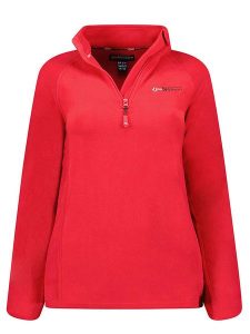 Geographical Norway Bluza polarowa "Tug" w kolorze czerwonym rozmiar: XXL. Czerwone bluzy Geographical Norway, xxl, bez wzorów, z materiału, bez kaptura. Za 57,06 zł.