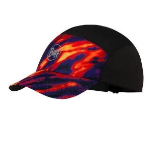 Czapka z daszkiem BUFF SPEED CAP ETHNOS FLAME. Czarne czapki Buff, bez wzorów, sportowe. W wyprzedaży za 104,93 zł.