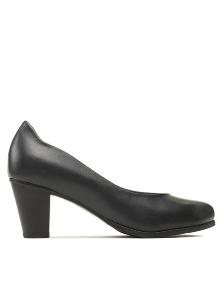 Lasocki Czółenka RST-0137-01 Granatowy. Niebieskie czółenka Lasocki, bez wzorów, ze skóry, bez obcasa, bez zapięcia. Za 179,99 zł.