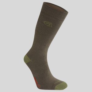 Skarpety turystyczne Craghoppers NosiLife Travel Single Pack Socks. Zielone skarpetki Craghoppers, bez wzorów. Za 77,99 zł.