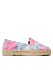 Manebi Espadryle Slippers W T 2.2 N0 Różowy. Czerwone espadryle Manebi, bez wzorów, z materiału, bez obcasa. Za 449,99 zł.