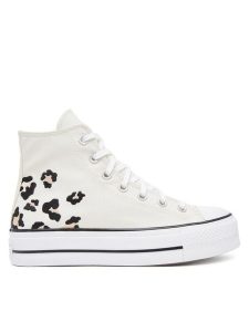 Converse Trampki Chuck Taylor All Star Lift Platform A14936C Écru. Trampki Converse, bez wzorów, z materiału, bez zapięcia. Za 269,99 zł.