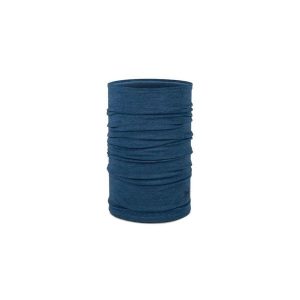 Chusta Buff Merino Midweight Melange Tempest uni. Niebieskie apaszki i chusty Buff, bez wzorów, z wełny, sportowe. Za 102,99 zł.