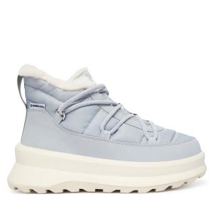 Śniegowce Helly Hansen. Szare buty zimowe Helly Hansen, bez obcasa, bez zapięcia. Za 659,99 zł.