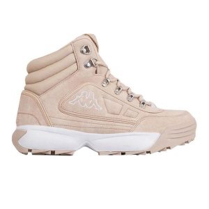 Buty Za Kostkę Damskie Shivoo Ice. Białe buty trekkingowe Kappa, za kostkę, bez zapięcia. Za 282,99 zł.