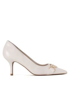 Nine West Szpilki CWBFS128-06 Écru. Szpilki Nine West, bez wzorów, z materiału, bez obcasa. Za 229,99 zł.