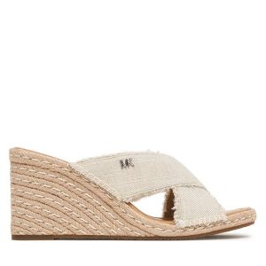 Espadryle MICHAEL Michael Kors. Brązowe espadryle MICHAEL Michael Kors, bez wzorów, bez obcasa. Za 589,99 zł.