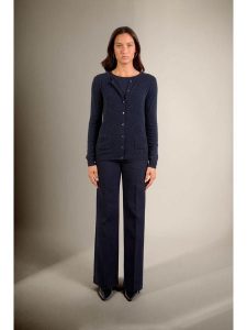 Perfect Cashmere Kaszmirowy kardigan "Caron" w kolorze granatowym rozmiar: M. Niebieskie kardigany Perfect Cashmere, z kaszmiru. Za 304,49 zł.