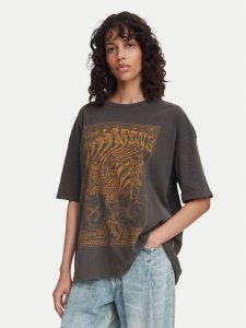 Billabong T-Shirt EBJZT00455 Szary ciemny Regular Fit. Szare t-shirty Billabong, s, bez wzorów, z bawełny, bez kołnierzyka, bez ramiączek. Za 179,99 zł.