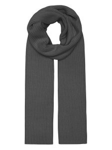 ONLY Szal "Zenna" w kolorze antracytowym rozmiar: onesize. Czarne szaliki ONLY, bez wzorów, z materiału. Za 82,44 zł.