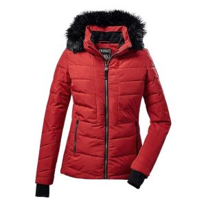 Kurtka narciarska damska Killtec Ksw 210. Czerwone kurtki KILLTEC, na zimę, xs, bez wzorów, z poliesteru, bez kaptura, narciarskie. Za 449,00 zł.
