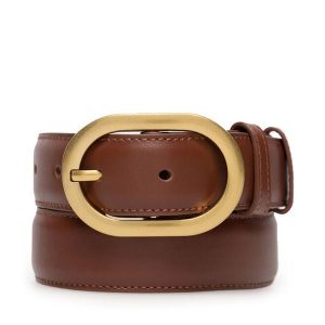 Pasek Damski GINO ROSSI. Brązowe paski Gino Rossi, bez wzorów. Za 99,99 zł.