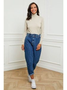 L'armoire de Suzette Golf w kolorze beżowym rozmiar: 34/36. Brązowe golfy L'armoire de Suzette, bez wzorów, z kaszmiru. Za 73,99 zł.