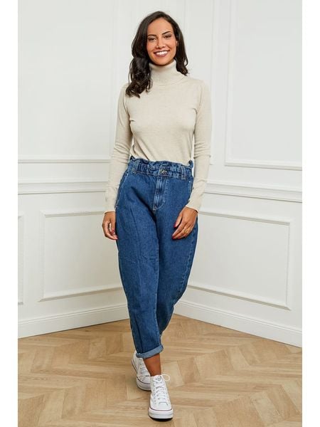 L'armoire de Suzette Golf w kolorze beżowym rozmiar: 34/36. Brązowe golfy L'armoire de Suzette, bez wzorów, z kaszmiru. Za 73,99 zł.