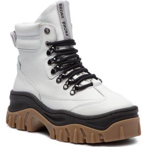 Trapery BRONX - 47174-A BX 1553 White/Black/Gum 2959. Buty zimowe marki Bronx. W wyprzedaży za 419,00 zł.