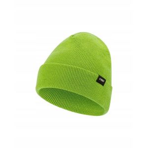 Ciepła czapka beanie z wełną merino Core Run CEP. Zielone czapki CEP, bez wzorów, z poliamidu, sportowe. Za 119,00 zł.