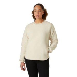 Damski polar Helly Hansen Escape Teddy. Białe swetry klasyczne Helly Hansen, z polaru, bez kołnierzyka. Za 420,50 zł.