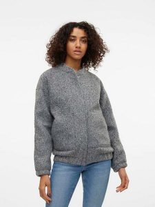Vero Moda Kurtka "Amber" w kolorze szarym rozmiar: XL. Szare kurtki Vero Moda, xl, bez wzorów, bez kaptura. Za 158,10 zł.