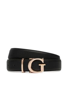 Guess Pasek BW9465 P6330 Czarny. Czarne paski Guess, z aplikacjami, ze skóry. Za 234,99 zł.