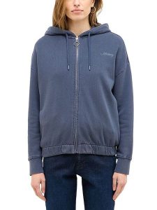 Mustang Bluza w kolorze granatowym rozmiar: M. Niebieskie bluzy Mustang, m, bez wzorów, z bawełny, bez kaptura. Za 184,46 zł.