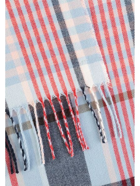 Camel Active Szal w kolorze czerwono-biało-błękitnym rozmiar: onesize. Niebieskie szaliki Camel Active, bez wzorów, z materiału. Za 109,52 zł.