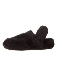Crocs Kapcie "Classic Cozzzy Luxe" w kolorze czarnym rozmiar: 36/37. Czarne kapcie Crocs, bez wzorów, z materiału. Za 159,95 zł.