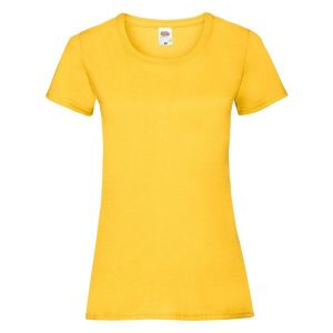 Koszulka Damska Valueweight. Brązowe bluzki FRUIT OF THE LOOM, xl, bez wzorów, sportowe, bez kołnierzyka, bez ramiączek. Za 35,99 zł.