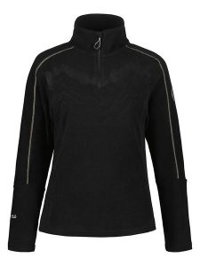 Icepeak Bluza polarowa "Fults" w kolorze czarnym rozmiar: M. Czarne bluzy Icepeak, m, bez wzorów, z materiału, bez kaptura. Za 138,87 zł.