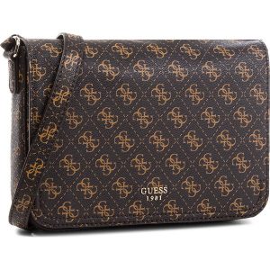 Torebka GUESS - HWQE66 91210 BRO. Brązowe torebki klasyczne marki Guess, ze skóry ekologicznej. Za 519,00 zł.