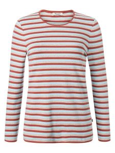 Maerz Muenchen Koszulka w kolorze szaro-brązowo-błękitnym rozmiar: 40. Brązowe bluzki Maerz Muenchen, bez wzorów, bez kołnierzyka, bez ramiączek. Za 130,99 zł.