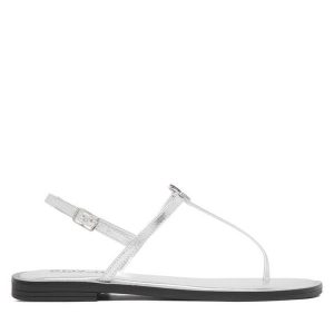 Sandały REPLAY. Szare sandały Replay, bez wzorów, bez obcasa, na płaskiej podeszwie, bez zapięcia. Za 439,99 zł.