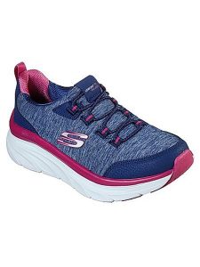 Skechers Sneakersy w kolorze niebieskim rozmiar: 37. Niebieskie trampki Skechers, bez wzorów, bez zapięcia. Za 176,64 zł.
