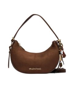 Valentino Torebka Winnie Winter VBSABH13 Brązowy ciemny. Brązowe torebki klasyczne Valentino, bez wzorów, ze skóry, bez dodatków. Za 569,99 zł.