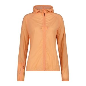 Damska wiatrówka z kapturem CMP. Brązowe kurtki CMP, bez wzorów, z kapturem. Za 340,00 zł.