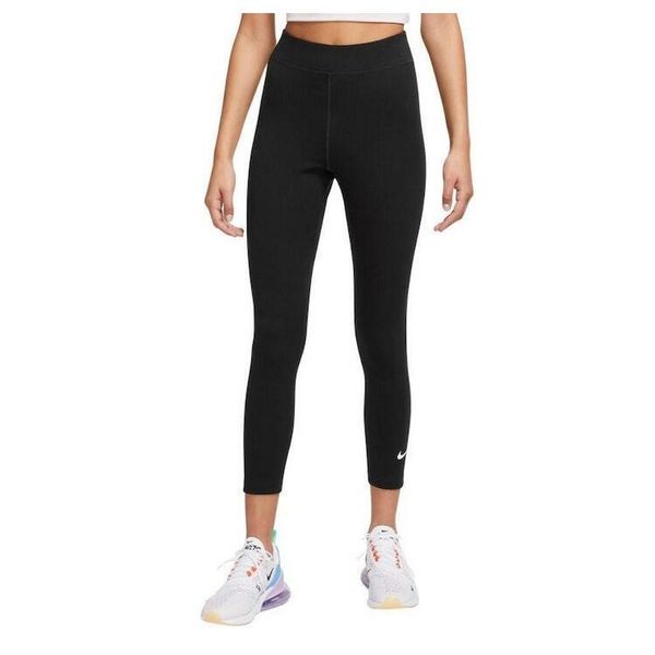 Legginsy Getry Spodnie Nike Bawełniane Z Logo Wysoki Stan. Czarne legginsy Nike, bez wzorów, z bawełny, z podwyższonym stanem. Za 172,00 zł.