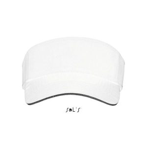 Czapka Sol's Ace. Białe czapki SOL'S, bez wzorów. Za 25,50 zł.