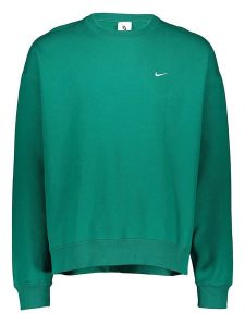 Nike Bluza w kolorze zielonym rozmiar: L. Zielone bluzy Nike, l, bez wzorów, bez kaptura. Za 166,88 zł.