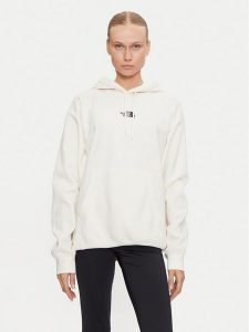 The North Face Bluza Essential NF0A89EN Écru Oversize. Bluzy The North Face, xs, bez wzorów, z syntetyku, bez kaptura. Za 279,99 zł.