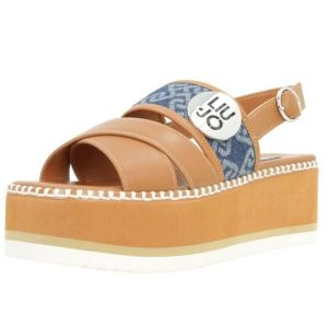 Sandały LIU-JO ABA 20 SANDAL Brązowy. Brązowe buty trekkingowe Liu Jo, ze skóry, bez zapięcia. Za 479,99 zł.
