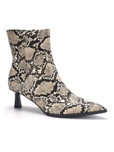 C'M Botki w kolorze beżowym rozmiar: 38. Brązowe botki C'M, bez wzorów, ze skóry, bez obcasa, bez zapięcia. Za 130,99 zł.