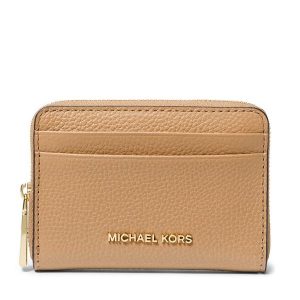 Portfel MICHAEL Michael Kors. Brązowe portfele MICHAEL Michael Kors, bez wzorów. Za 429,99 zł.